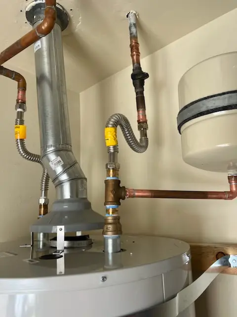 Water heater installation and plumbing repair in Pemberton Creek